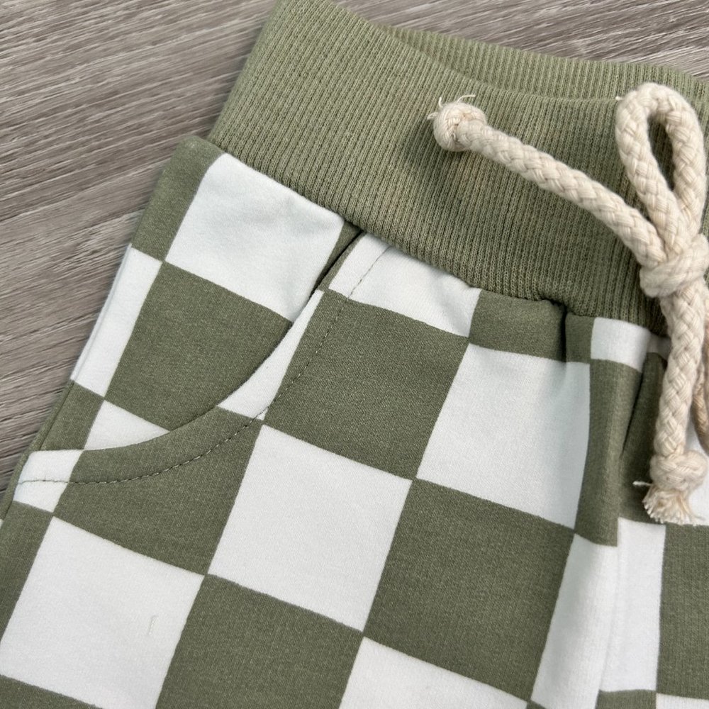 Checkered LS short set - Picture 7 of 7